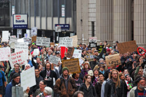 Occupy Portland Protest.